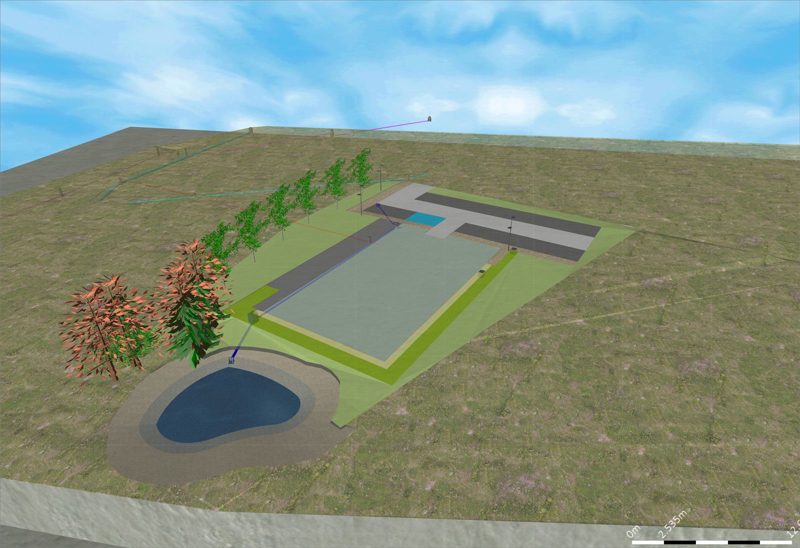 Projet VRD - construction d’une salle de crossfit