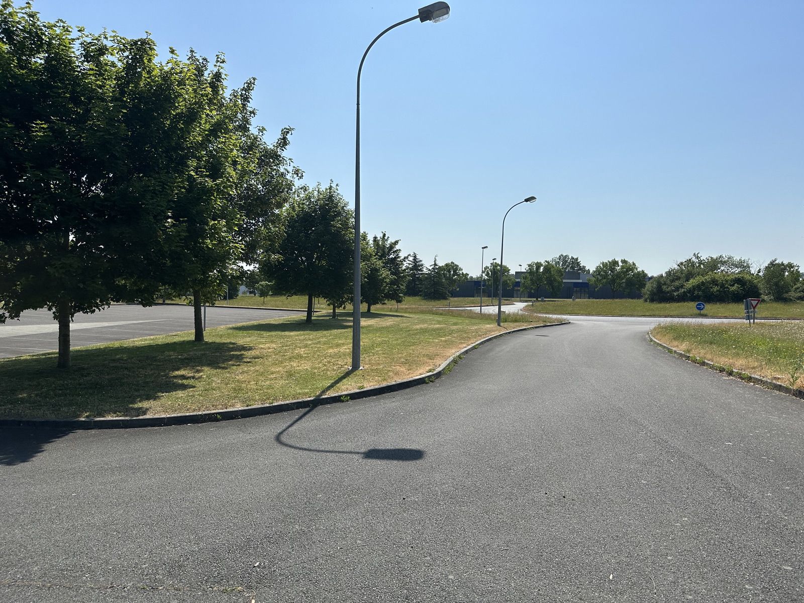 Projet industriel VRD - construction voirie PL & bâtiment logistique