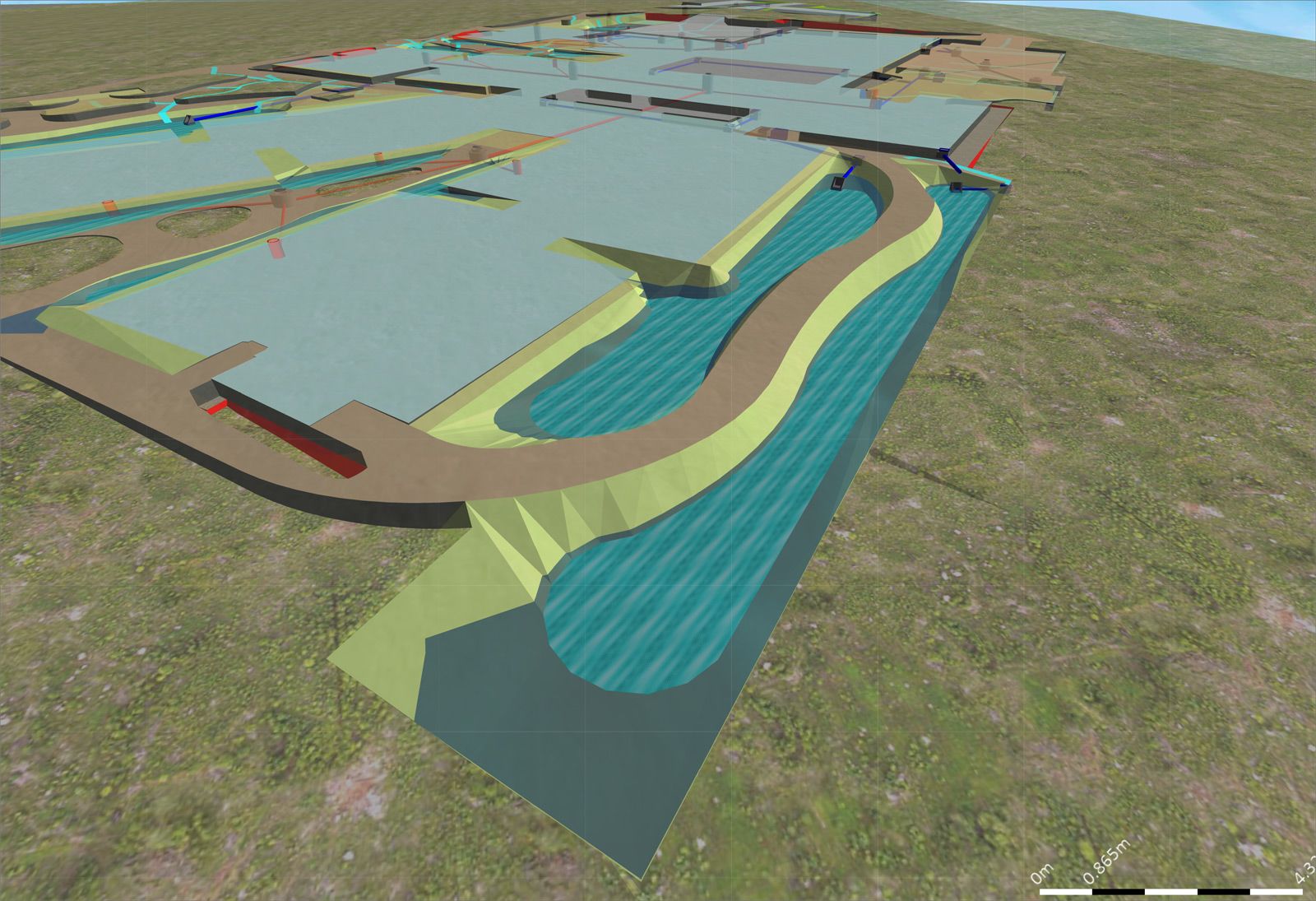 Réalisation des plans exécution VRD pour la construction d’un EHPAD